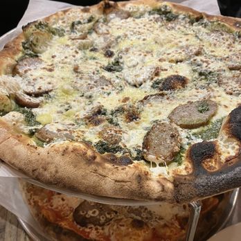 Locale - Pistachio pesto pizza, polpette pizza - Italian Near Me - Boston, Massachusetts