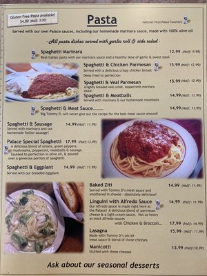 Menu photo 4 Pizza Palace Plattsburgh, NY