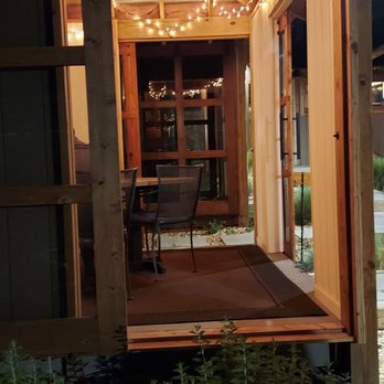 Field & Main Restaurant - The very cool cabanas. - Seafood Near Me - Marshall, Virginia