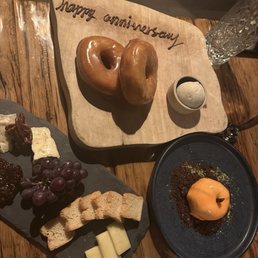 Charcuterie, donuts and pumpkin dessert Charcuterie, donuts and pumpkin dessert
