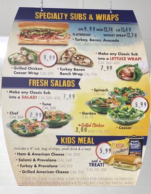 Menu photo 1 Port of Subs Rocklin, CA Menu photo 1 Port of Subs Rocklin, CA