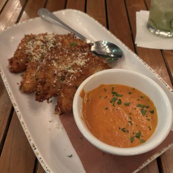 Kickback Neighborhood Tavern - Mozzarella triangles with vodka sauce - Bars Near Me - Wellington, Florida Kickback Neighborhood Tavern - Mozzarella triangles with vodka sauce - Bars Near Me - Wellington, Florida