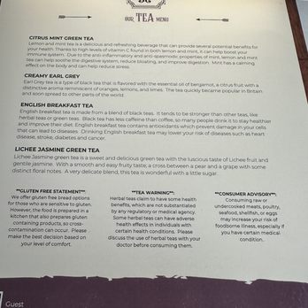 The Old Pinnix - Tea Menu - Breakfast & Brunch Near Me - New Bern, North Carolina The Old Pinnix - Tea Menu - Breakfast & Brunch Near Me - New Bern, North Carolina
