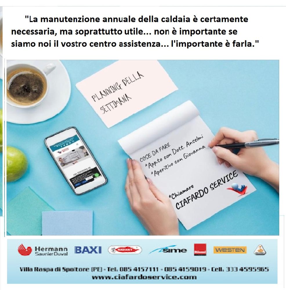 CIAFARDO SERVICE Via Parigi 81, Spoltore, Pescara, Italy Heating