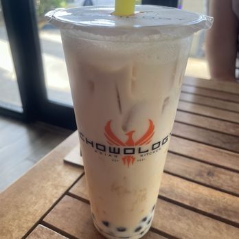 Chowology: Asian Kitchen - T6. Brown Sugar Milk Tea - Asian Fusion Near Me - Pembroke Pines, Florida