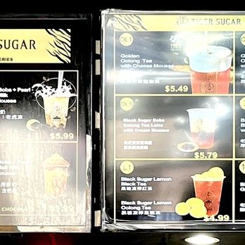 Tiger Sugar - menu - Coffee & Tea Near Me - Las Vegas, Nevada Tiger Sugar - menu - Coffee & Tea Near Me - Las Vegas, Nevada