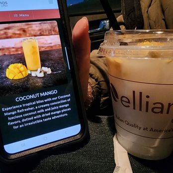 Ellianos Coffee - Comparison. Train the staff to either say I can't make what you're asking for or we're out of something. This was un-drinkable. - Coffee & Tea Near Me - Jacksonville, Florida Ellianos Coffee - Comparison. Train the staff to either say I can't make what you're asking for or we're out of something. This was un-drinkable. - Coffee & Tea Near Me - Jacksonville, Florida