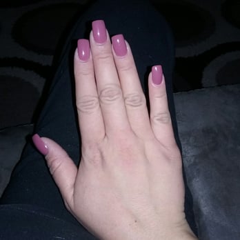 Apple Valley Nails - Acrylic set with gel polish. Color 141 exhale. - Nail Salons Near Me - Apple Valley, California Apple Valley Nails - Acrylic set with gel polish. Color 141 exhale. - Nail Salons Near Me - Apple Valley, California
