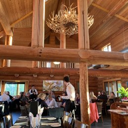 The charming log cabin restaurant The charming log cabin restaurant
