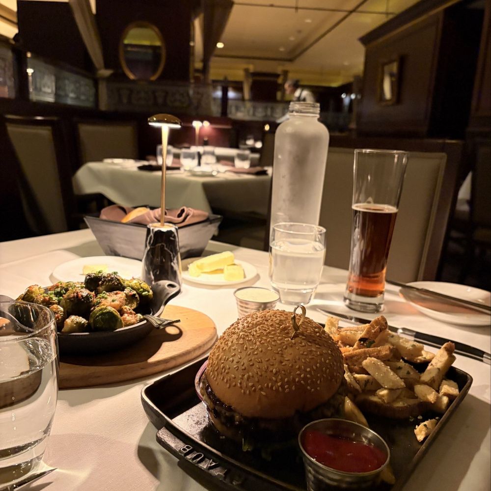 Dawson's - Chef's Burger and Charred Brussel Sprouts - Steakhouses Near Me - Sacramento, California Dawson's - Chef's Burger and Charred Brussel Sprouts - Steakhouses Near Me - Sacramento, California