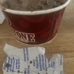 Found 2 hairs in my ice cream