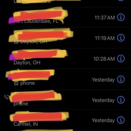 called the # 131 times with no answer called the # 131 times with no answer