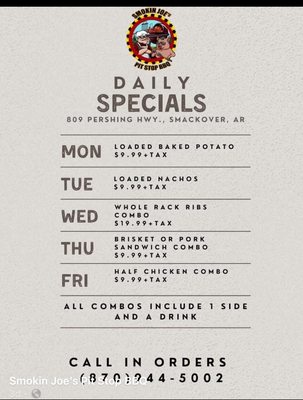 Menu photo 1 Smokin Joes Pit Stop BBQ Smackover, AR Menu photo 1 Smokin Joes Pit Stop BBQ Smackover, AR