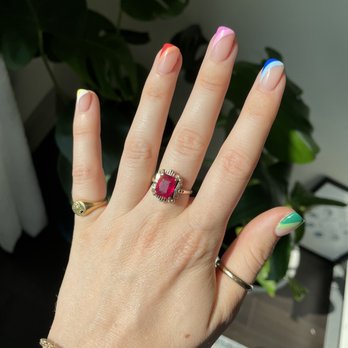 Enjoy Nails & Spa - sns manicure - Nail Salons Near Me - Austin, Texas
