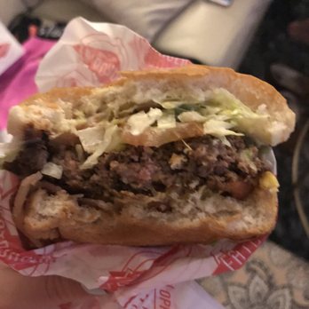 Fatburger - The burger wasn't cooked all the way through it was pink in the middle and made me sick. - Burgers Near Me - Los Angeles, California Fatburger - The burger wasn't cooked all the way through it was pink in the middle and made me sick. - Burgers Near Me - Los Angeles, California