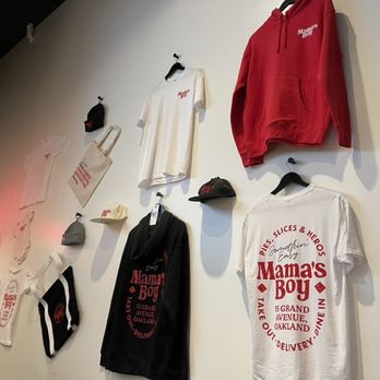 Mama's Boy - Logoed merchandise for sale at Mama's Boy in Oakland. - Pizza Near Me - Oakland, California