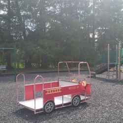 Watnong Park - Firetruck, Toddler swings,and play structure