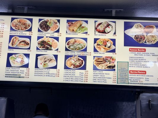 Menu photo 1 The Original Taco Factory Tustin, CA Menu photo 1 The Original Taco Factory Tustin, CA