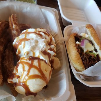 Churro Hub Cafe Plus - Birria Torta, Churro Sunday - Desserts Near Me - Los Angeles, California Churro Hub Cafe Plus - Birria Torta, Churro Sunday - Desserts Near Me - Los Angeles, California
