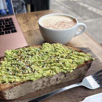 Compass Coffee Downtown - Ok THIS! The avo toast of my dreams and a chai. - Coffee & Tea Near Me - Vancouver, Washington Compass Coffee Downtown - Ok THIS! The avo toast of my dreams and a chai. - Coffee & Tea Near Me - Vancouver, Washington