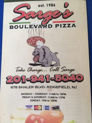 Sarge's Boulevard Pizza by null