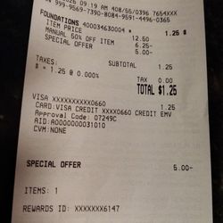Kohl's - Receipt