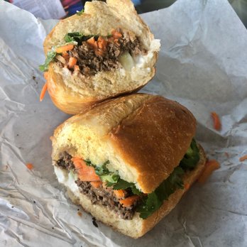 Dinosaurs Sandwiches - Shaking Beef Sandwich - Vietnamese Near Me - Pacifica, California Dinosaurs Sandwiches - Shaking Beef Sandwich - Vietnamese Near Me - Pacifica, California