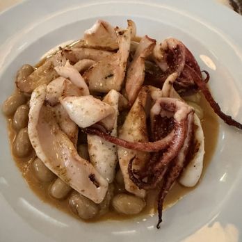 Le Violon - Stocco e Fagioli. Aka squid and beans - Diners Near Me - Montreal, Quebec