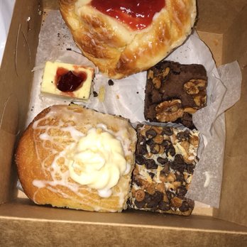Fratelli's Pastry Shop - Guava & cheese danish, mini cheesecake, Cream cheese muffin, Monkey bar, walnut brownie. - Bakeries Near Me - Taunton, Massachusetts
