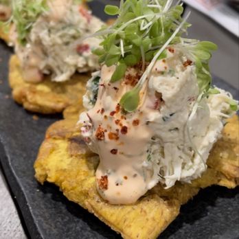 Taikin Asian Cuisine - Crab Tostones - Asian Fusion Near Me - Miami, Florida Taikin Asian Cuisine - Crab Tostones - Asian Fusion Near Me - Miami, Florida