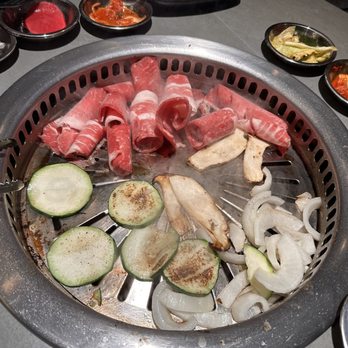 Daikon Korean BBQ - Brisket/Onions/King Mushrooms/Zucchini - Barbeque Near Me - Vallejo, California Daikon Korean BBQ - Brisket/Onions/King Mushrooms/Zucchini - Barbeque Near Me - Vallejo, California