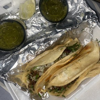 Dirt Dog Downey - 2 x Carne Asada Taco with salsa verde - Hot Dogs Near Me - Downey, California Dirt Dog Downey - 2 x Carne Asada Taco with salsa verde - Hot Dogs Near Me - Downey, California
