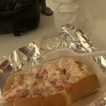 James Hook & Co - The Regular Lobster Roll with Mayo* - Seafood Near Me - Boston, Massachusetts James Hook & Co - The Regular Lobster Roll with Mayo* - Seafood Near Me - Boston, Massachusetts