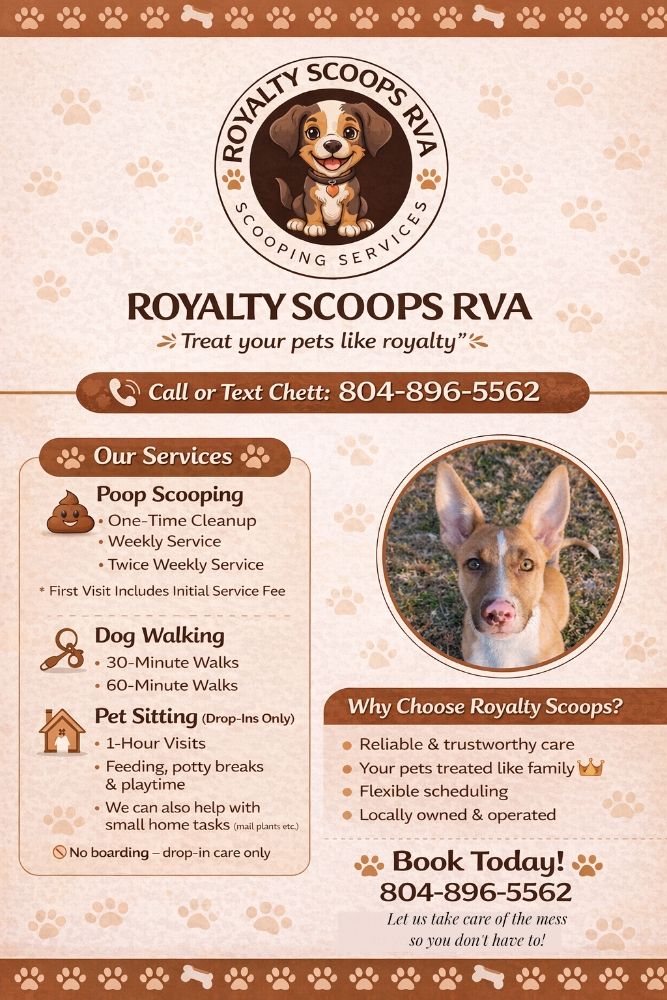 Royalty Scoops RVA - pet boarding facility in Powhatan, VA