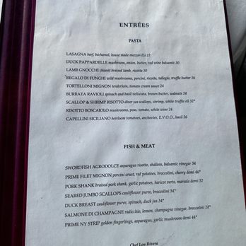 Floriana - Menu - Bars Near Me - Wilmington, North Carolina