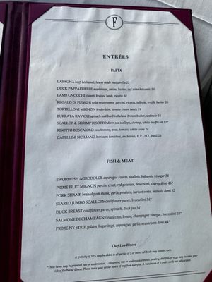 Menu photo 6 Floriana Wilmington, NC