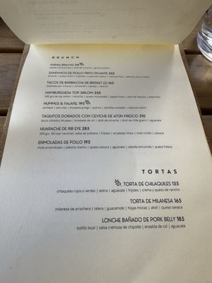 Menu photo 2 Cha' Puerto Vallarta, JAL