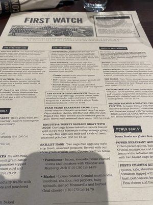 Menu photo 8 First Watch Paramus, NJ