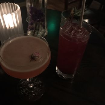 The In Between - Rose cocktail and bad mamajama - Cocktail Bars Near Me - Port Townsend, Washington