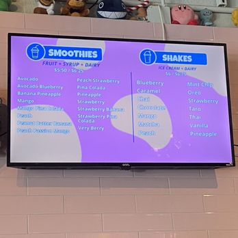 Squishies Bubble Tea - Menu - Bubble Tea Near Me - Dallas, Texas