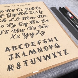 They host awesome workshops like this delightful creative hand lettering class.