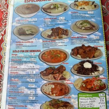 Cristinas Restaurant - Menu as of 5.24.26 - Spanish Near Me - Falls Church, Virginia