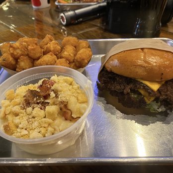 Johnny Boi - Fat boi double cheeseburger, Mac and cheese, and tots - Burgers Near Me - Richmond, California Johnny Boi - Fat boi double cheeseburger, Mac and cheese, and tots - Burgers Near Me - Richmond, California