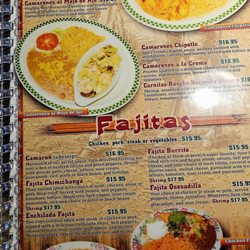 Lunch menu