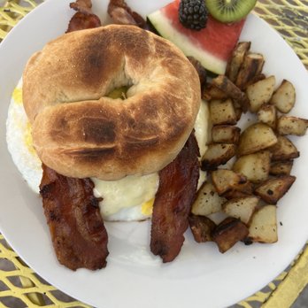 The Parkhouse Cafe - Bagel Sandwich - American Near Me - Springdale, Utah The Parkhouse Cafe - Bagel Sandwich - American Near Me - Springdale, Utah