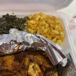 "Large" Jerk chicken, Chicken used is drums and wingettes, not regular sizs chicken wings