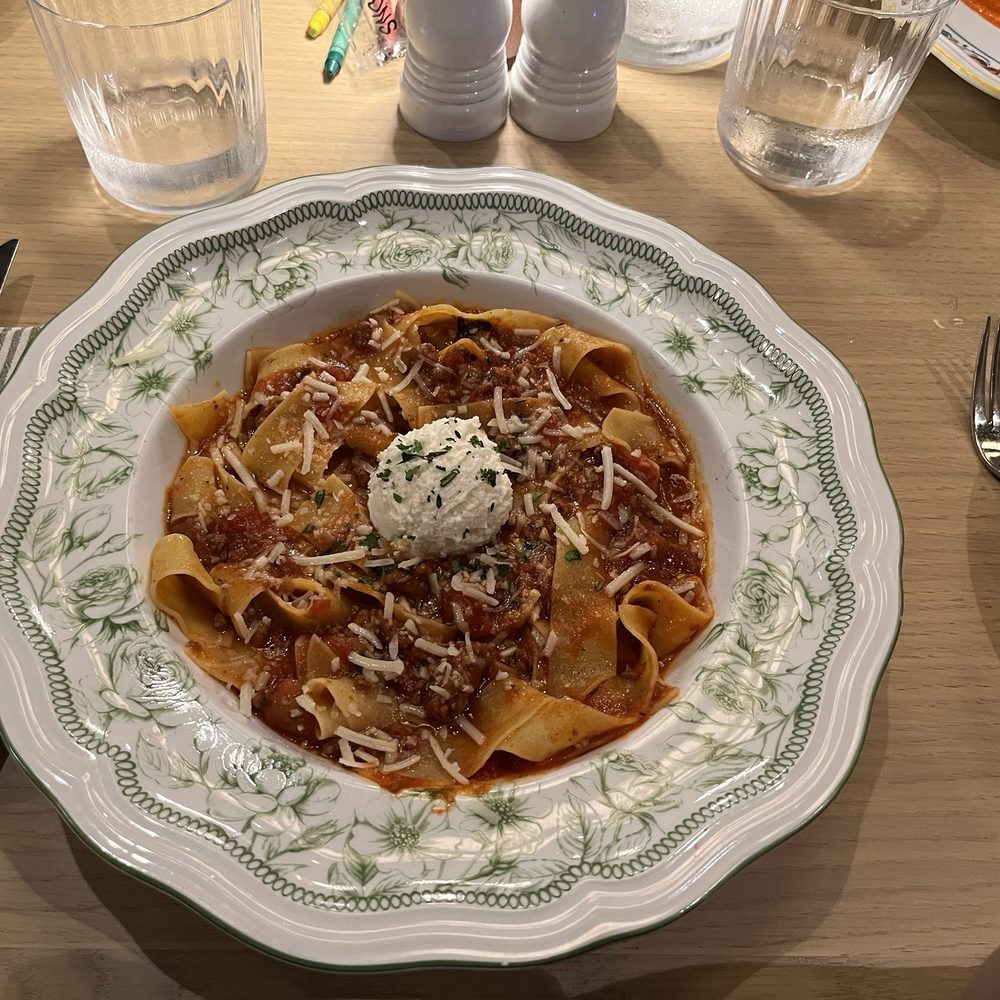 Moda Fare - Pappardelle - wide pasta noodles with bolognese - Italian Near Me - San Antonio, Texas Moda Fare - Pappardelle - wide pasta noodles with bolognese - Italian Near Me - San Antonio, Texas