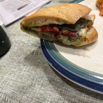 Caffè Nero - Chicken Pesto Provolone Ciabatta - Cafes Near Me - Newton, Massachusetts