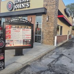 Jimmy John's - This location has a drive thru!