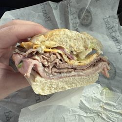 Hometown Butcher Shop And Deli - Half of the Hometown Hero Sub Sandwhich